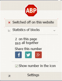 Désactiver Adblock Plus pour moviemakeronline.com