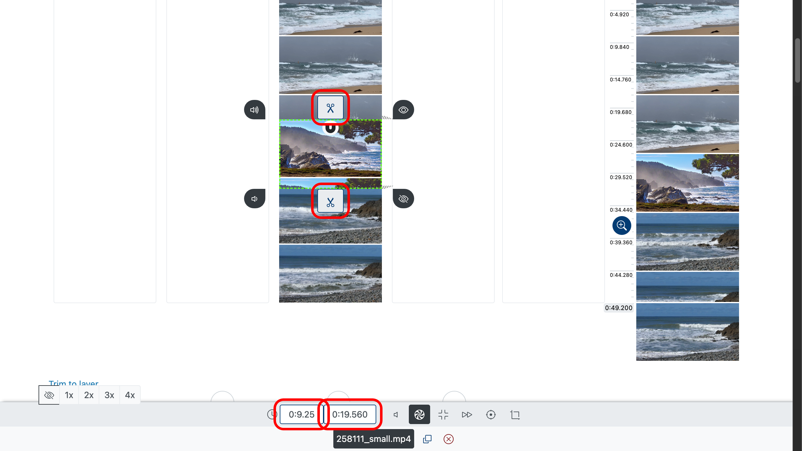 Assembler des vidéos sans transitions – couper la vidéo